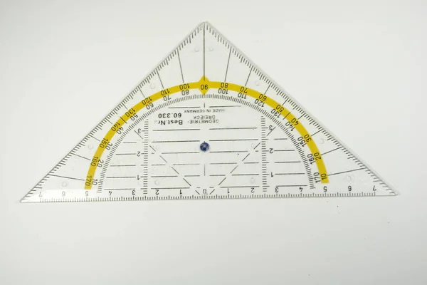 Yellow Ruler Tape Measure — Stockfoto