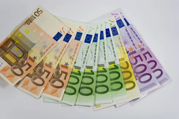 Billets Multiples Euros — Photo