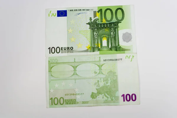 Bankovka Hodnotě 100 Eur — Stock fotografie
