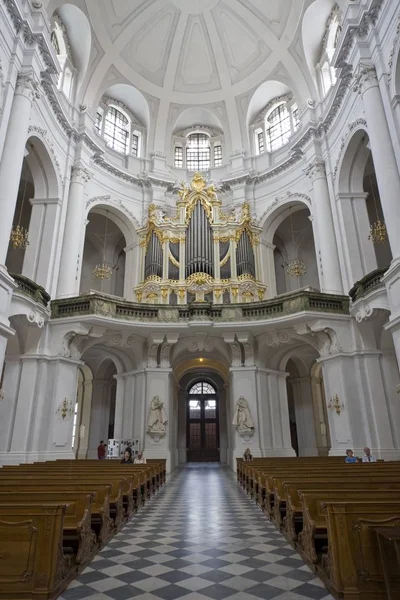 Interior Órgão Igreja Corte Vestido — Fotografia de Stock