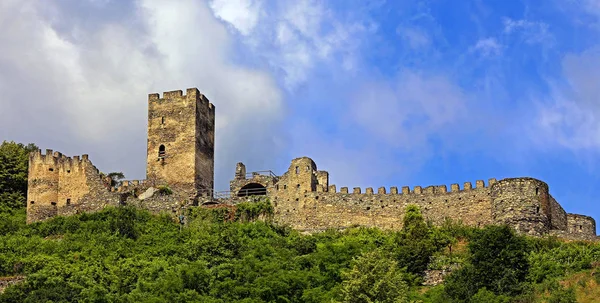 Vista Panoramica Maestosa Architettura Medievale — Foto Stock