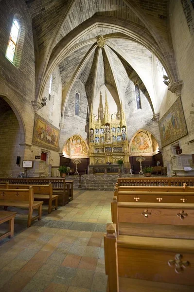 Kerk Oude Stad Van Alcudia Mallorca Spanje — Stockfoto