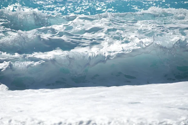 Surfować Morzu Jońskim Wyspie Levkas Grecji — Zdjęcie stockowe