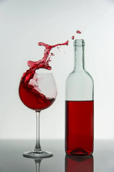 Vino Rosso Bevanda Alcolica — Foto Stock