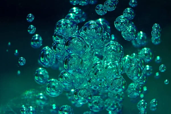 Абстрактный Фон Мыльными Пузырями — стоковое фото