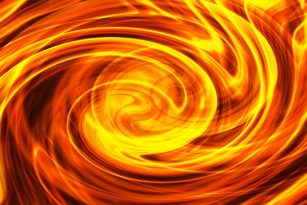 Fire Flame Black Background — Stock Photo, Image