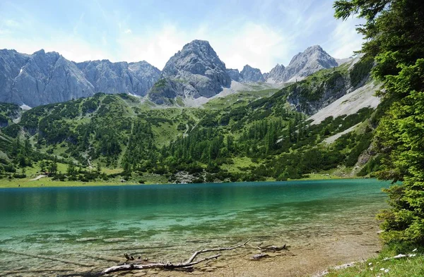 Vista Panorámica Del Hermoso Paisaje Los Alpes —  Fotos de Stock