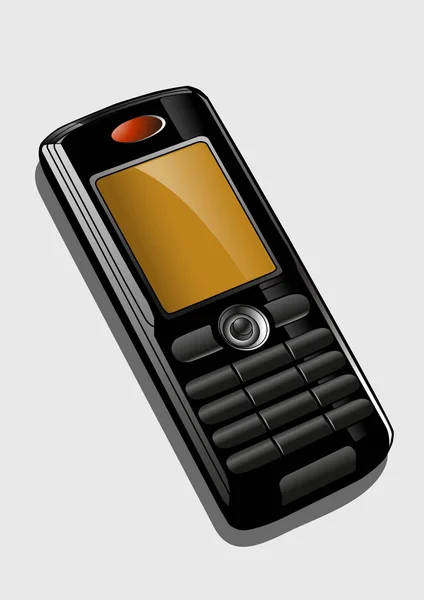 Векторна Ілюстрація Мобільного Телефону — стокове фото