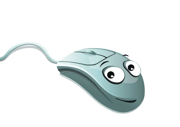 Cartoon Character Mouse Spoon — Stock Photo, Image