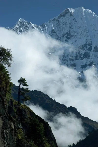 Nepal Deki Dağlar Himalaya — Stok fotoğraf