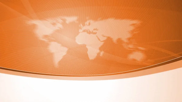 지도가 추상적 주황색 — 스톡 사진
