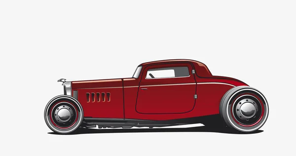 Hotrod Illustration Bild — Stockfoto