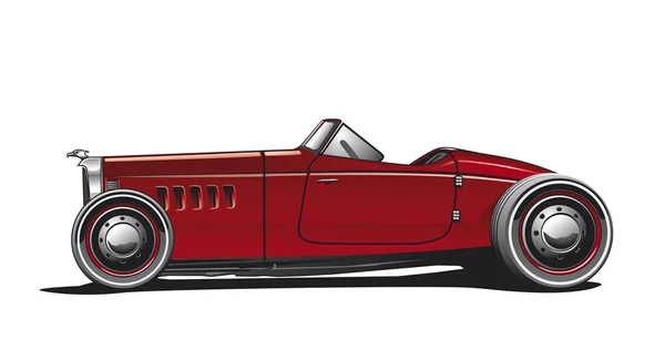 Hotrod Illustration Bild — Stockfoto