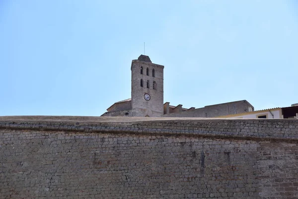 Festung Von Ibiza Stadt — Stockfoto