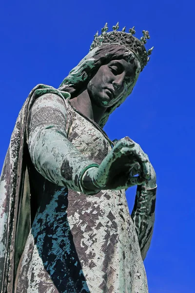 Monumento Cunegonde Empress Maximimiliansbrunnen Bamberg —  Fotos de Stock
