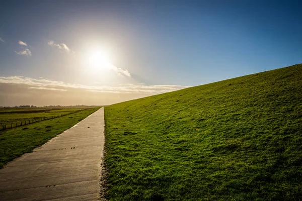 Prachtig Uitzicht Warme Avond — Stockfoto