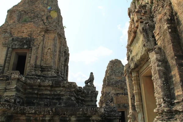 East Mebon Ναός Στο Angkor — Φωτογραφία Αρχείου
