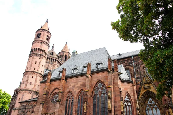 Cathedral Worms Rhein — Stockfoto