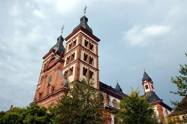 Amorbach Taki Manastır Kilisesi — Stok fotoğraf