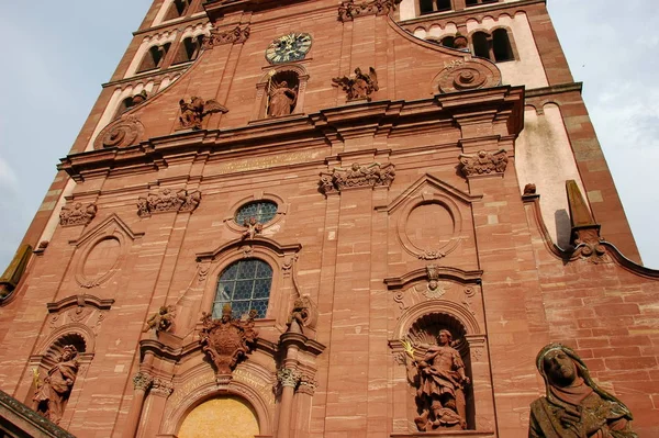 Fasad Amorbiska Klosterkyrkan — Stockfoto