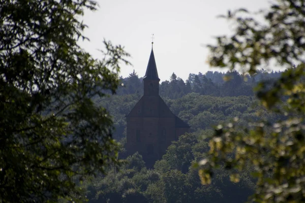 Schilderachtig Uitzicht Oude Kerk — Stockfoto