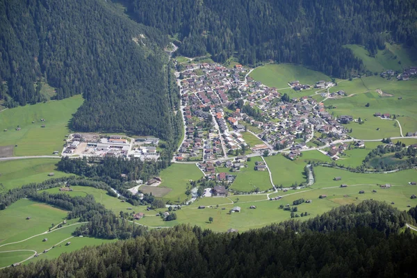 Neustift Neustift Kampl Kampl Stubai Stubai Tyrol Austria Alpy Wieś — Zdjęcie stockowe