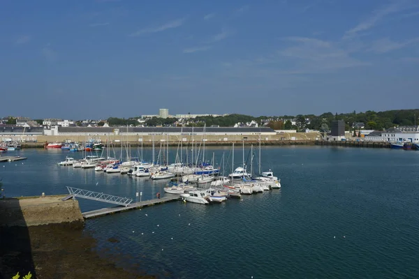 Cidade Portuária Concarneau — Fotografia de Stock