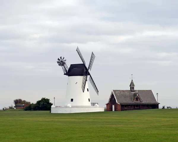 Stary Wiatrak Lytham — Zdjęcie stockowe