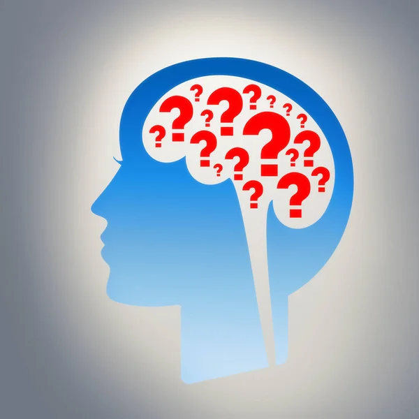 Many Question Your Mind — Stock Photo, Image