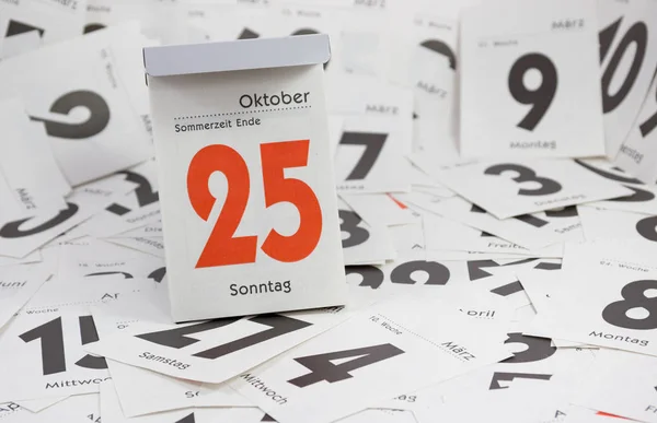 Kalender Tijdschema Organisator — Stockfoto