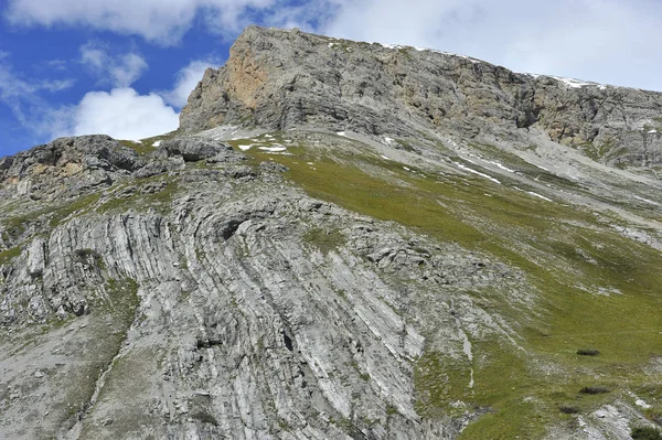 Vista Panoramica Maestosi Paesaggi Alpini — Foto Stock