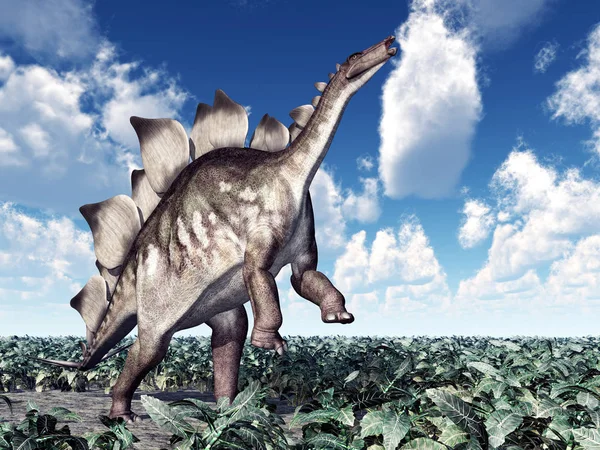 Computer Generated Illustration Dinosaur Stegosaurus — Stock Photo, Image