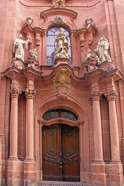 Portal Augustinian Church Mainz — Stock Photo, Image