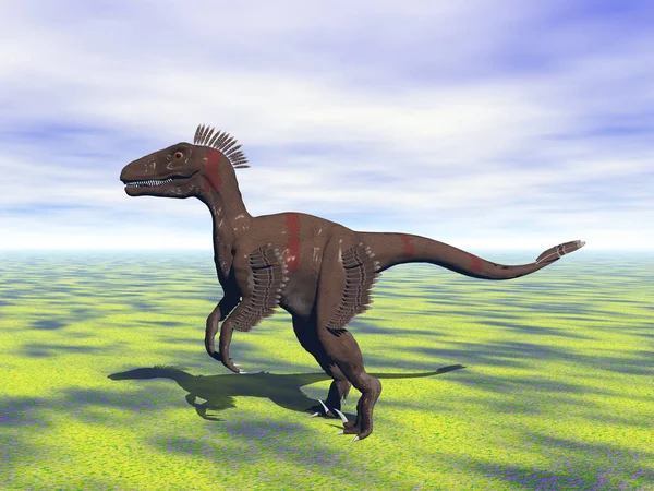 Dinossauro Animal Predador Jurássico — Fotografia de Stock