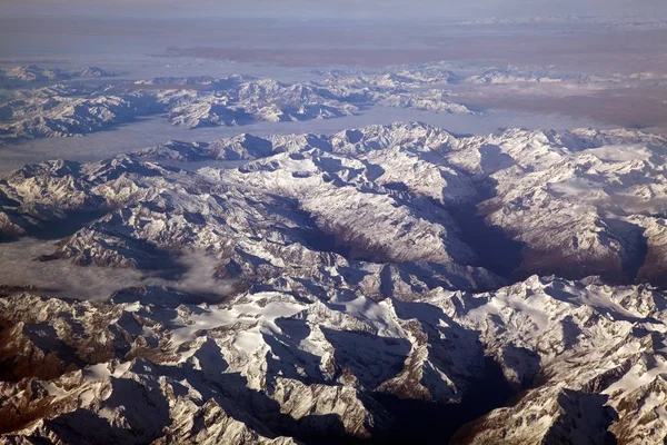 Los Alpes Desde Arriba — Foto de Stock