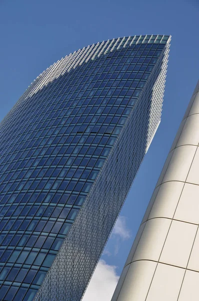 Scenic Urban View Modern Skyscrapers Facade — Stock Photo, Image