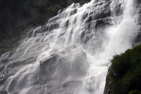 Grawa Wasserfall Grava Wasserfall Wasserfall Kaskade Stubai Tal Stubai Tirol — Stockfoto