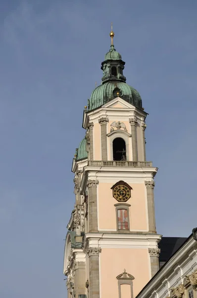 Malebný Pohled Architekturu Křesťanského Kostela — Stock fotografie