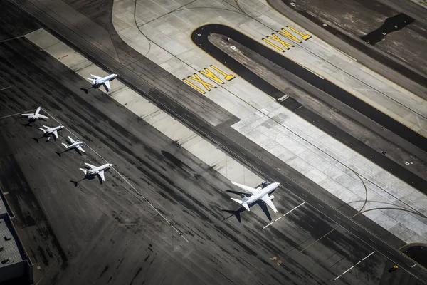 Vliegveld Start Landingsbaan Van Boven Las Vegas Usa — Stockfoto