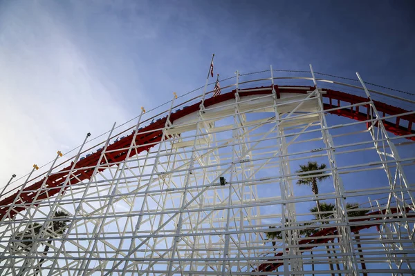 Rollercoaster Santa Cruz Usa — Stock Photo, Image