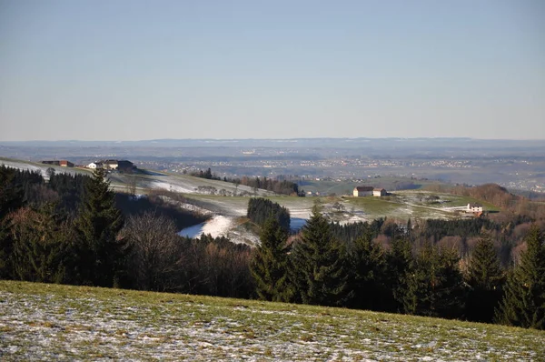 Lower Austrian Alpine Foothills Winter — Stock Photo, Image