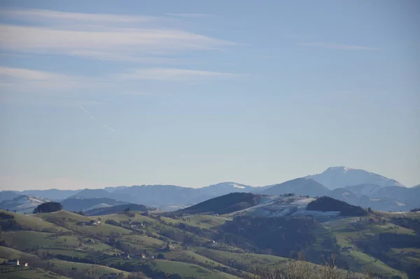 Vista Panorâmica Bela Paisagem Alpes — Fotografia de Stock