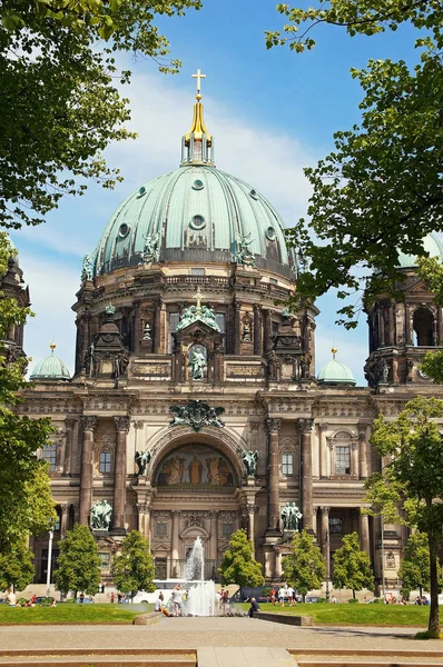 Berliner Dom Berlin Deutschland Catedral Berlim Alemanha — Fotografia de Stock