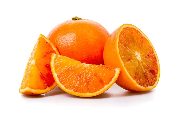Blood Orange Freshly Cut Open — Fotografie, imagine de stoc