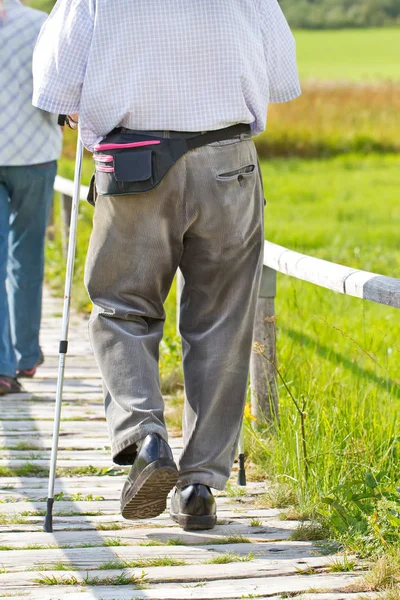 Wandern Alter — Stockfoto