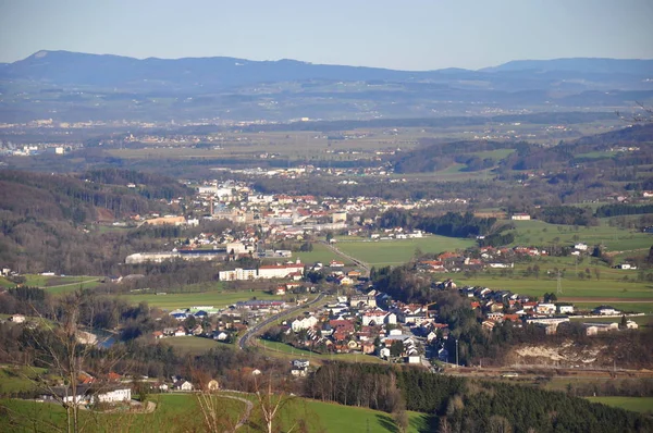 Luftaufnahme Der Stadt Luzern Der Schweiz — Stockfoto