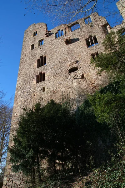 Baden Baden Deki Eski Kale — Stok fotoğraf