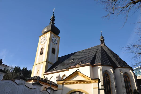 Miasto Kościół Parafialny Waidhofen Der Ybbs — Zdjęcie stockowe