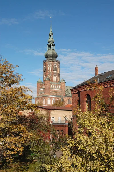 Iglesia Sankt Nikolai Greifswald — Foto de Stock