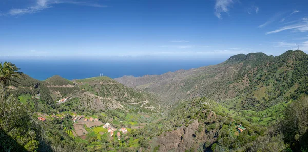 Panorama Das Epinatal Auf Gomera — Stockfoto